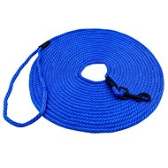 PafDog Ultralight tracking leash 10m/6mm with hand loop - blue - Leash
