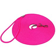 PafDog Ultralight tracking leash 5m/6mm with hand loop - pink - Leash