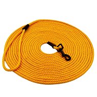 PafDog Ultralight tracking leash 5m/6mm with hand loop - yellow - Leash