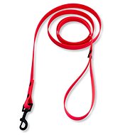 PafDog® Waterproof rubber leash with hand loop, 2,5 m, neon pink - Leash