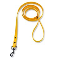PafDog® Waterproof rubber leash with hand loop, 2,5 m, yellow - Leash