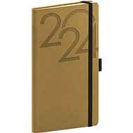 Pocket diary Ajax 2024 gold 9 × 155 cm - Planner