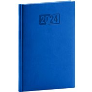 Týdenní diář Aprint 2024 modrý 15 × 21 cm - Diář