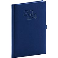 Weekly diary Vivella Classic 2024 blue 15 × 21 cm - Planner