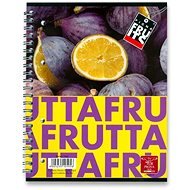 PIGNA Fruits A5 ring binder, lined, mix of motifs - Notepad