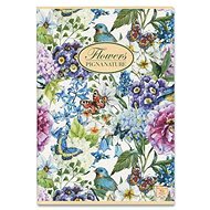 PIGNA Nature Flowers A4 sewn, clean - Notebook