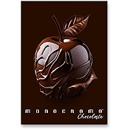 PIGNA Monocromo Chocolate A4 sewn, lined, random motif - Exercise Book