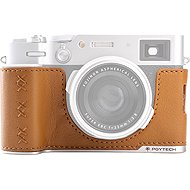 PGYTECH Leather Camera Case (for FUJI X100VI, Brown) - Camera Case