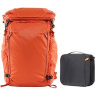 PGYTECH OnePro Flex Backpack 40L (Sunset Orange) + Camera Insert M - Camera Backpack