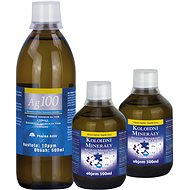Colloidal Minerals, 2x 300ml + Ag100 10ppm, 500ml - Minerals