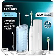 Philips Sonicare 5300 + HX3334/43 + Interdentalreiniger - Elektrische Zahnbürste