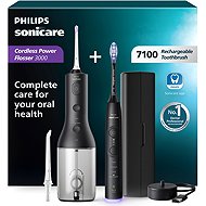 Philips Sonicare 7100 + HX3887/43 + Gerät für die Zahnzwischenraumreinigung - Elektrische Zahnbürste