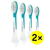 Philips Sonicare for Kids HX6044/33 Standard size, 2x4 pcs - Toothbrush Replacement Head