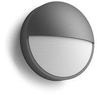 Philips Capricorn 4.3W 27K anthracite wall light - Garden Lighting