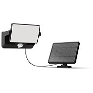 Philips Fyns solar security wall light 8.2W 30K with sensor black - Garden Lighting