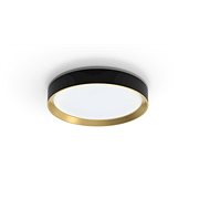 Philips Hanno LED ceiling light, 24 W, 2700 lm, 2700 K, SceneSwitch, black/gold - Ceiling Light