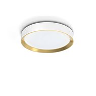 Philips Hanno LED ceiling light, 24 W, 2800 lm, 4000 K, SceneSwitch, white/gold - Ceiling Light