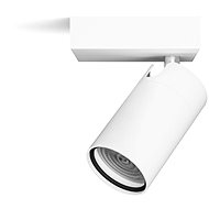 Philips Idris 1× spot bathroom light, GU10, 5 W, without power supply, IP44, white - LED Light