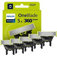 Philips Výměnné břity 360 5 ks pro OneBlade QP450/50 - Replacement Blade Refill