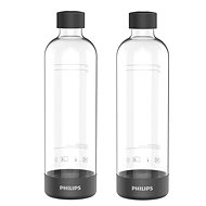 Philips karbonizační lahev ADD911BK, 1l, černá, 2 ks - Soda Maker Bottle
