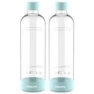 Philips Kohlensäureflasche ADD911MT, 1l, mintgrün, 2 Stück - Flasche für Wassersprudler