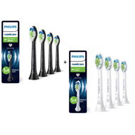 Philips Sonicare Optimal White HX6064/88 4 pcs + HX6064/87 4 pcs - Toothbrush Replacement Head