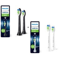 Philips Sonicare Optimal White HX6062/88 2 pcs + HX6062/87 2 pcs - Toothbrush Replacement Head