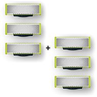 Philips OneBlade QP230/50 Replacement blades 3pcs + Philips OneBlade QP230/50 Replacement blades 3pc - Replacement Blade Refills