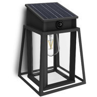 Philips Lysin UltraEfficient solar LED luminaire with sensor 3,2 W, 500 lm, 4000 K, IP44, square, - Motion Sesnor