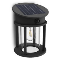 Philips Geri UltraEfficient solar LED luminaire with sensor 3,2 W, 500 lm, 4000 K, IP44, round, an - Motion Sesnor