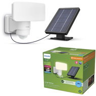 Philips Tylus Security solar LED spotlight with sensor 6 W, 1000/50 lm, 3000 K, IP44, white - LED Reflector