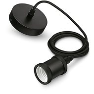 Philips Vintage pendant cable 2m with socket E27 max. 40 W, IP20, black - Decorative Lighting