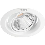 Philips Pomeron LED ceiling luminaire 1 × 5 W, 350 lm, 4000 K, step dimmable, IP20, white - Decorative Lighting
