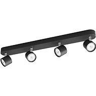 Philips Star LED spotlight 4 × 4.5 W, 2000 lm, 2700 K, IP20, dimmable, black - Decorative Lighting