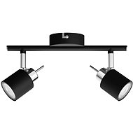 Philips Meranti spotlight 2 × GU10 35 W, without source IP20, black - Spot Lighting