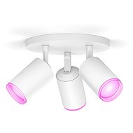Philips Hue 50633/31/P7 WACA Fugato LED Spotlight 3× GU10 5.7W 350lm 2000-6500K RGB IP20, White - Ceiling Light