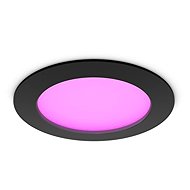 Philips Hue LED Slim recessed spotlight L, adjustable white, black - Ceiling Light