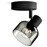 Philips Sleet Spot Light 1 × E14 25W without Bulb 13cm IP20, Black - Spot Lighting