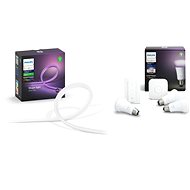 Philips Hue White and Color Ambiance Outdoor LightStrips 2M + Philips Hue White and Color ambiance 1 - Sada chytrého osvětlení