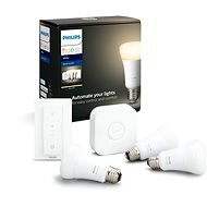 Philips Hue White 9W E27 Starter Kit - LED Bulb