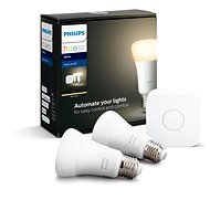 Philips Hue White 9 W E27 malý starter kit - LED žiarovka