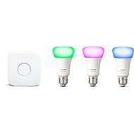 Philips Hue White and Color ambiance 9W E27 promo starter kit - Smart-Beleuchtungsset