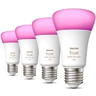 Philips Hue White and Colour Ambiance 6.5W 800 E27 4 pcs - LED Bulb