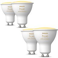 Philips HueWA 4.3 W GU10 2P EUR + Philips HueWA 4.3 W GU10 2P EUR - Súprava inteligentného osvetlenia