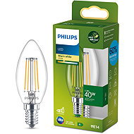 Philips LED 40W B35 E14 2700K CL UE SRT4 - LED-Birne