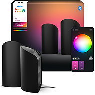 Philips Hue Wall washer 2-pack, black - Table Lamp