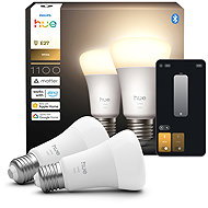 Philips Hue White 10W 1100 E27 2pcs - LED Bulb