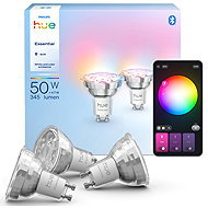 Philips Hue Essential White and colour Ambiance 4,7W 345 GU10 3pcs - LED Bulb