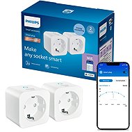 Philips Smart Plug Powermeter Type-F 2PK - Smart Socket