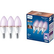 Philips Smart LED WFB 40W C37 E14 922-65 RGB 3CT/6 - LED Bulb